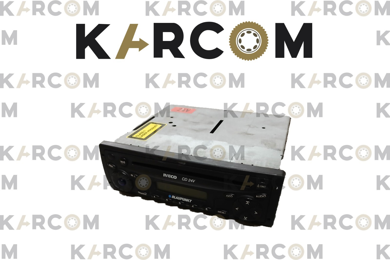IVECO Blaupunkt Radio CD Player 504136384 * USED TRUCK PARTS UK